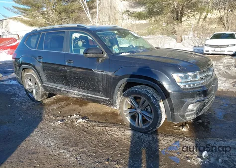 2019 Volkswagen Atlas 3.6L V6 Sel R-Line z USA, uszkodzony, nr VIN 1V2RR2CA9KC558538